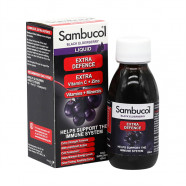 Купить Самбукол экстра защита для взрослых и детей старше 12 лет (Sambucol Extra Defence) сироп 120мл в Санкт-Петербурге